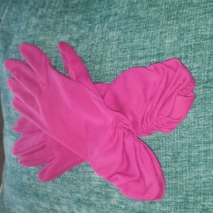 Vintage Gloves Magenta